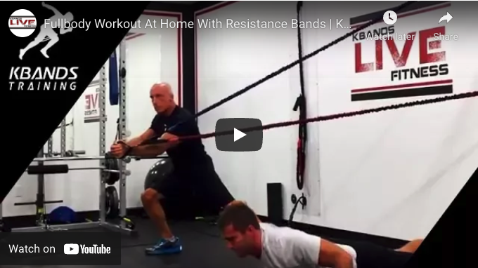 Full Body Workout at Home with Resistance Bands