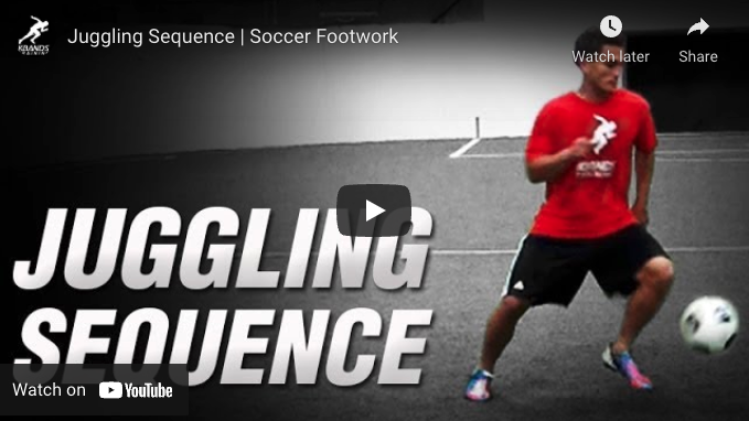 Soccer Juggling Sequence