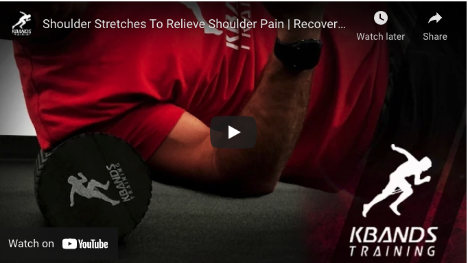 Shoulder Stretches To Relieve Pain | Recovery Foam Roller Shoulder Stretch