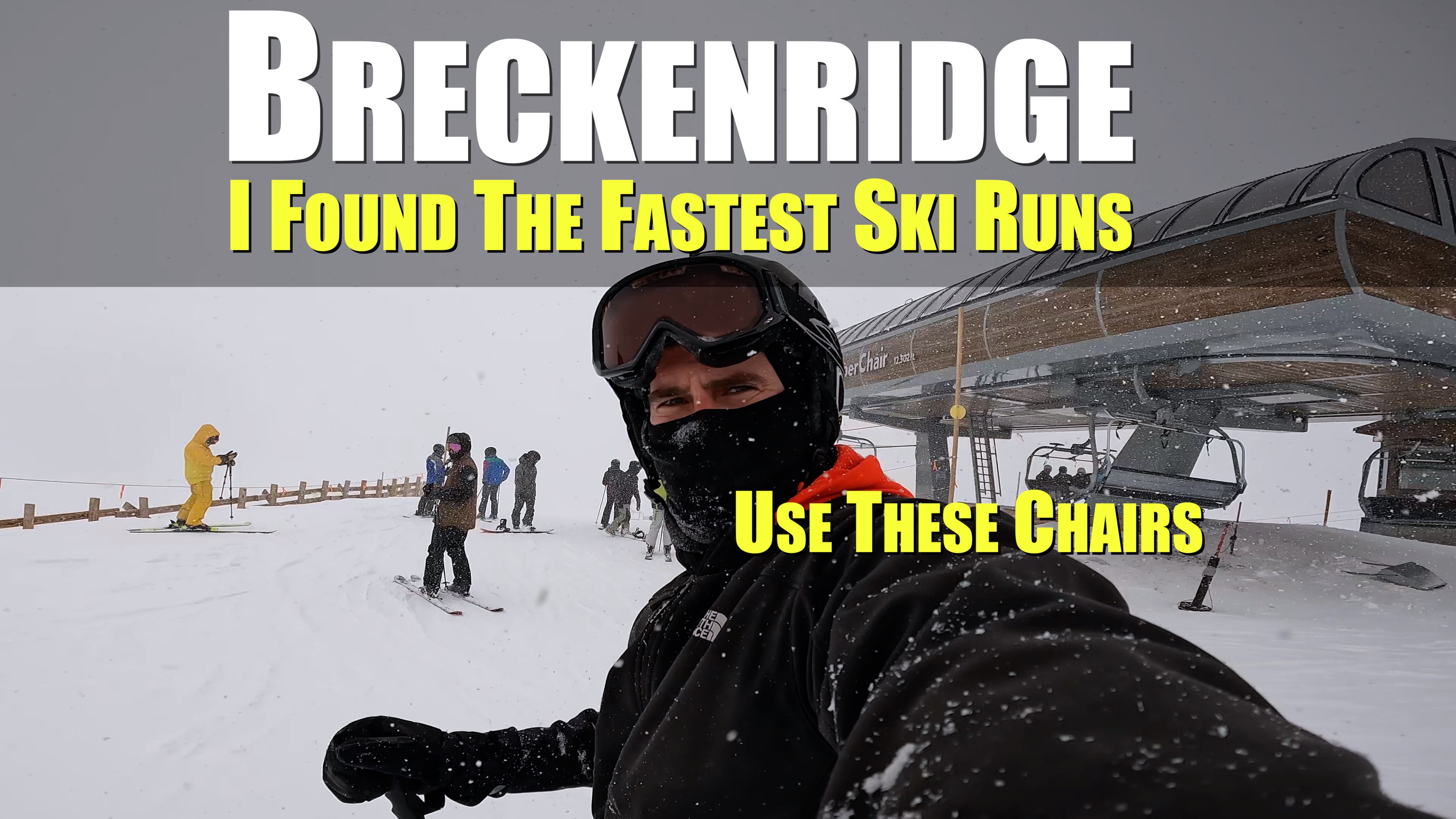 I Found The Fastest Breck Snow Skiing Runs