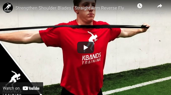 Strengthen Shoulder Blades | Straight Arm Reverse Fly