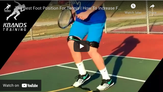 How To Get Your Feet In The Right Position For A Tennis Forehand and Backhand