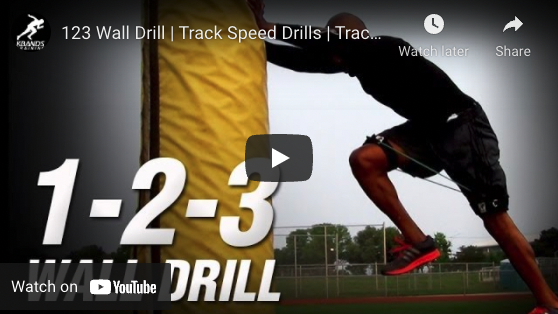 123 Wall Drill: Track and Field Workout