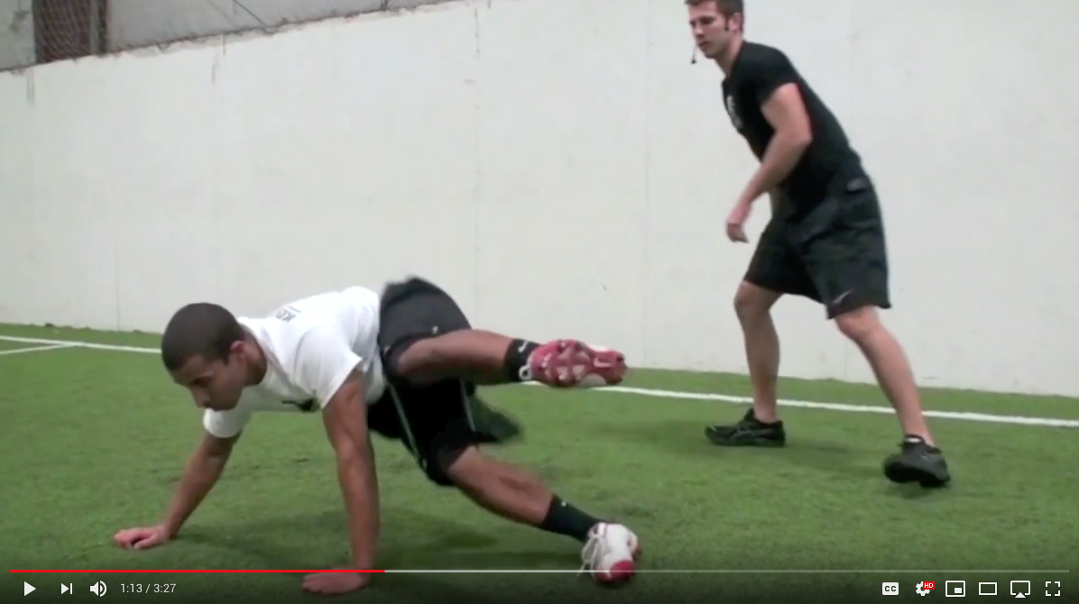 Core Training - V UP's and 4 Point Leg Flips - Drill 1008