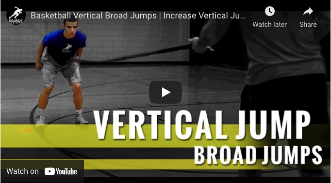 Workouts to Increase Vertical: Vertical Broad Jumps