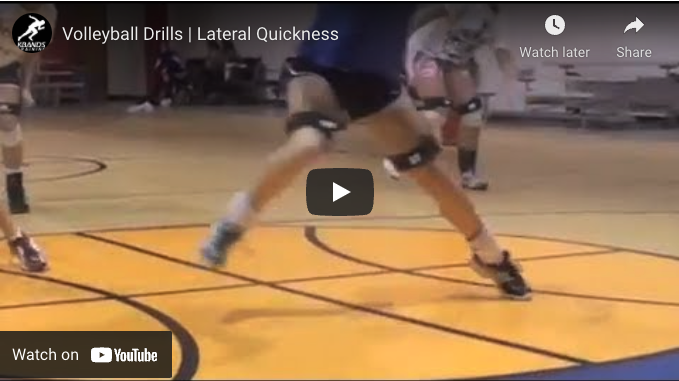 Volleyball Training | Side to Side Quickness
