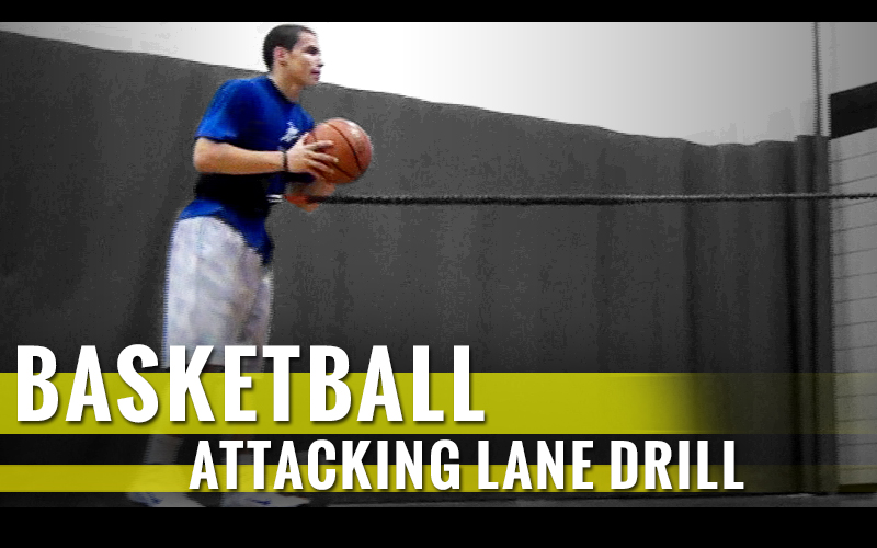 Basketball Post Drills: Attacking Lane Drill