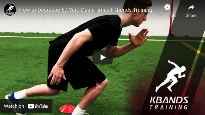 Assisted 40 Yard Dash Speed Training Workout - Kbands Training