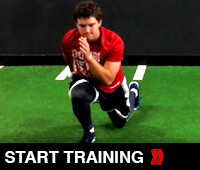 Hockey Resisted Power Lunge Hockey Resisted Power Lunge