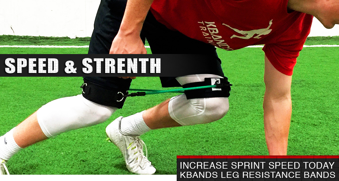 Kbands Speed and Strength Leg Resistance Bands