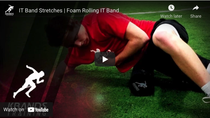 Stretching IT Band with Foam Roller: Knee Pain Management For Runners! 