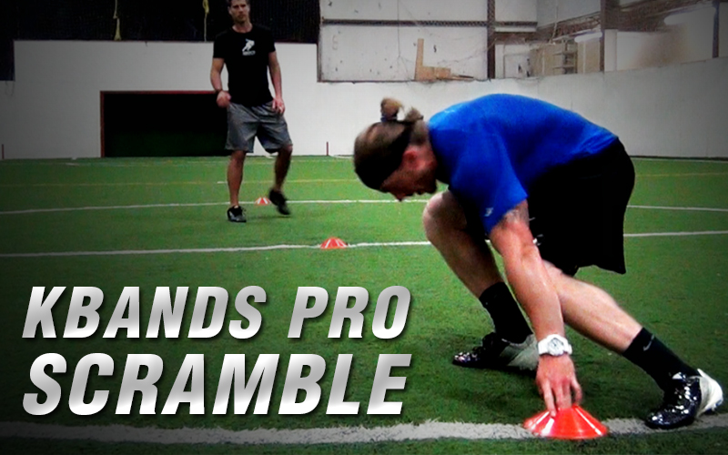 Speed and Agility Training Drill Scramble Pro Kbands Training