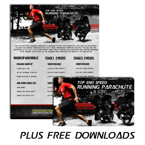 Running Parachute Progressive Sprinting Program Included