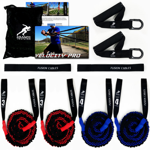 Kbands Fusion Cables - Baseball Resistance Bands Bundle