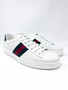 Gucci Men's Ace Leather Low-Top Sneakers