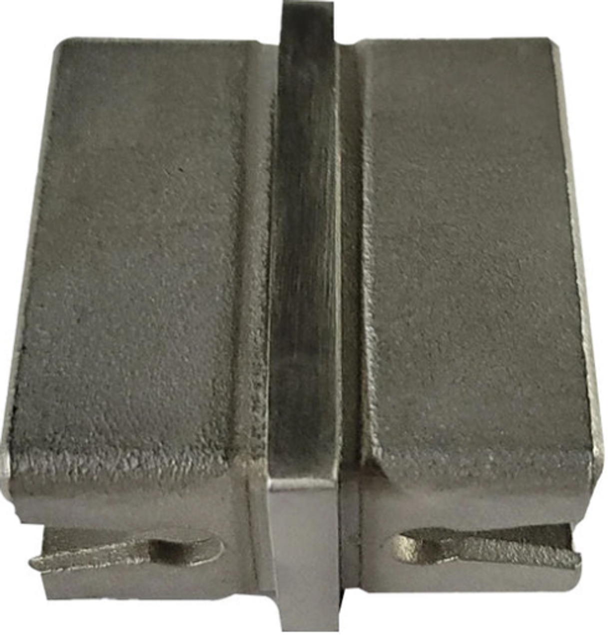 180 Degree Connector for 2x1 Rectangular handrail brushed Stainless