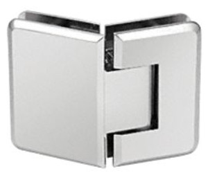 135 degree Glass to Glass Regular Weight Hinge - Bev - cp 135 degree Glass to Glass Regular Weight Hinge - Bev - cp