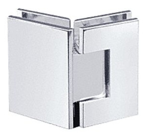 135 degree Glass to Glass Regular Weight Hinge - SQ - cp 135 degree Glass to Glass Regular Weight Hinge - SQ - cp