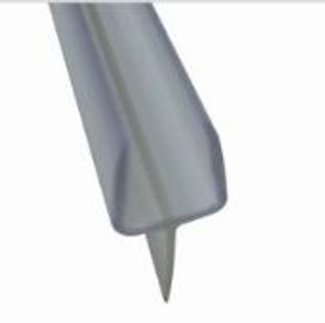 Glass to Floor Sweep - Single Y -2.2 meter length - for 10mm glass PVC Seal - per piece - Glass to Floor Sweep - Single Y -2.2 meter length - for 10mm glass PVC Seal - per piece -