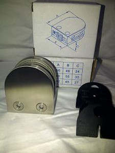 Flat Base - Round Top
30 X 55 X 60 Railing Clamps - Stainless Steel - BSS Flat Base - Round Top
30 X 55 X 60 Railing Clamps - Stainless Steel - BSS