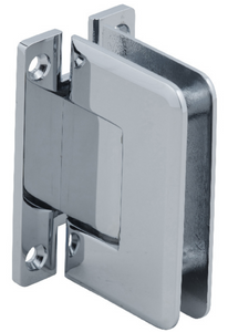 WALL MOUNT H-BACK HINGE BEVELLED CHROME WALL MOUNT H-BACK HINGE BEVELLED CHROME