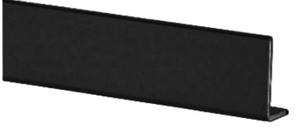 Mirror Edge Face or "L" Molding with 5/8 face matte black