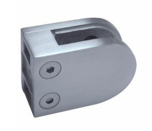 RAILING CLAMP ZINC FLAT BOTTOM ROUND TOP RAILING CLAMP ZINC FLAT BOTTOM ROUND TOP