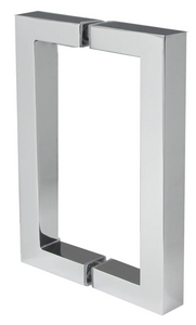 Square tube Shower Handle 8x8" Square tube Shower Handle 8x8"
