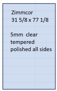 Commercial door lite Zimmcor