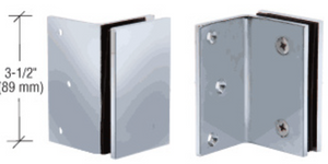 GLASS CLAMP RECTANGULAR OFFSET SHOWER GLASS CLAMP RECTANGULAR OFFSET SHOWER