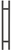 LADDER PULL 60 X 72 MATTE BLACK