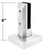 Deck mount Spigot 2205 Stainless Steel