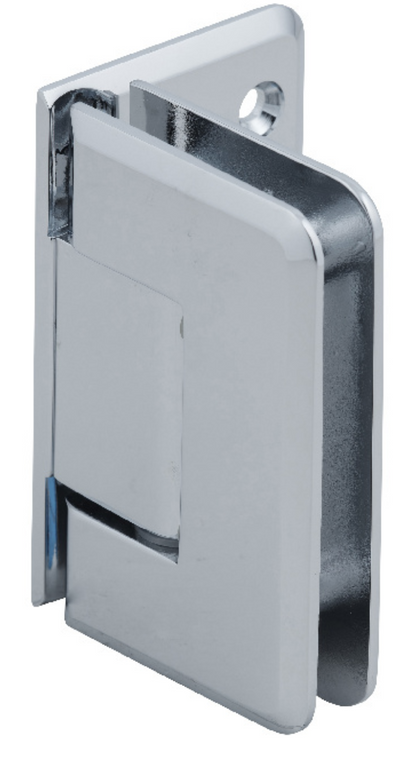 WALL MOUNT OFFSET BACK BEVELED HINGE CHROME