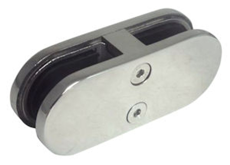 180 DEGREE RAILING GLASS STIFFENER BRACKET