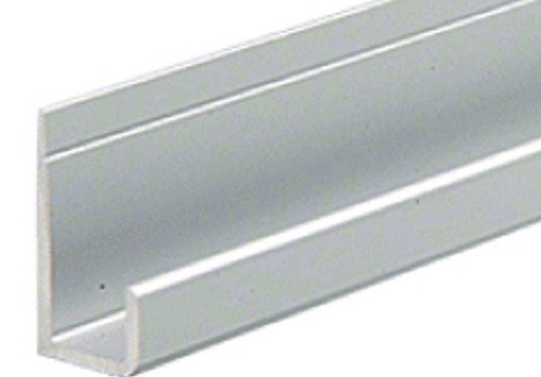 BOTTOM (1/4) "J-MOLDING FOR 6MM MIRROR
