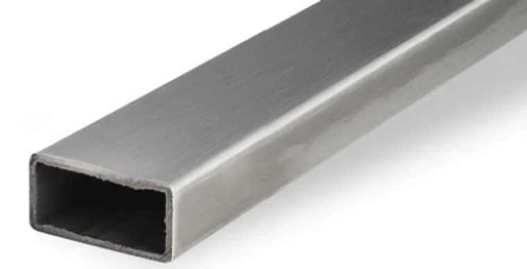 Hand Rail Tube Rectangular 2x1" SS 304 x 19" SS 316