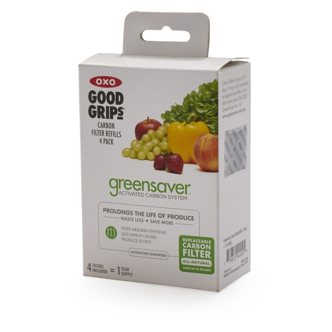 OXO Good Grips GreenSaver Crisper Insert Refills - 4 pack
