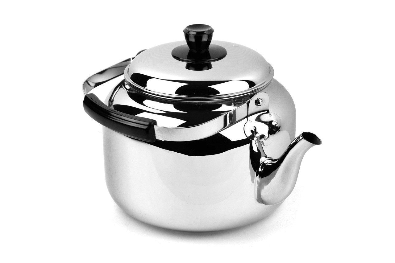 Demeyere Resto 4.2-qt Stainless Steel Tea Kettle