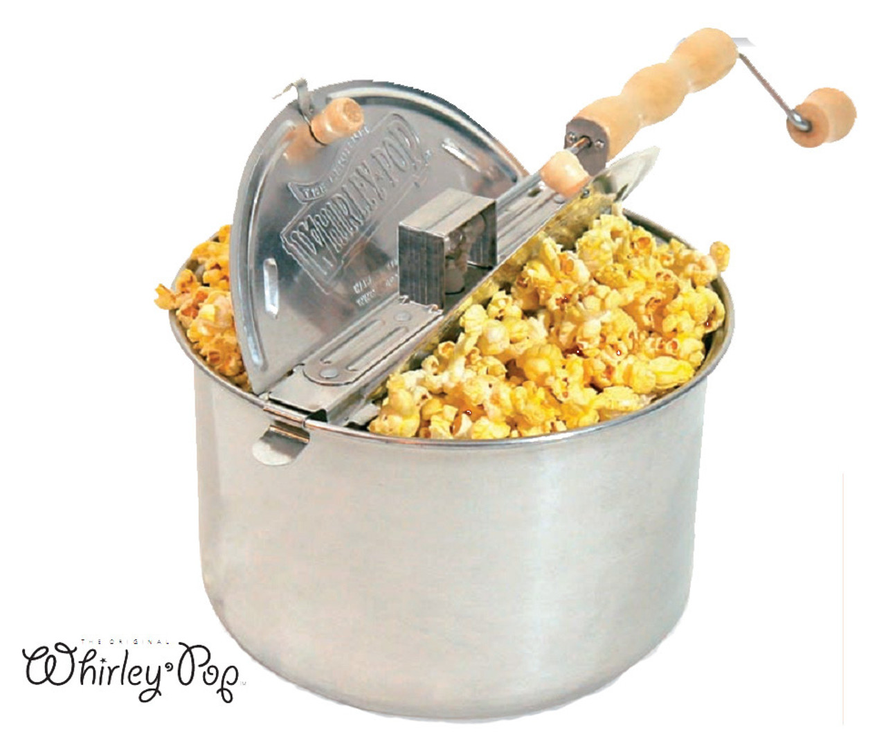 Whirley Stainless-Steel Induction Popcorn Maker, Cookware Accessories