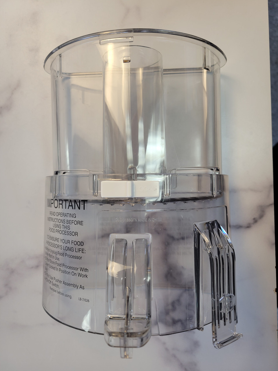 Cuisinart 7-Cup Tritan DLC-10 Series Food Processor Work Bowl, Clear