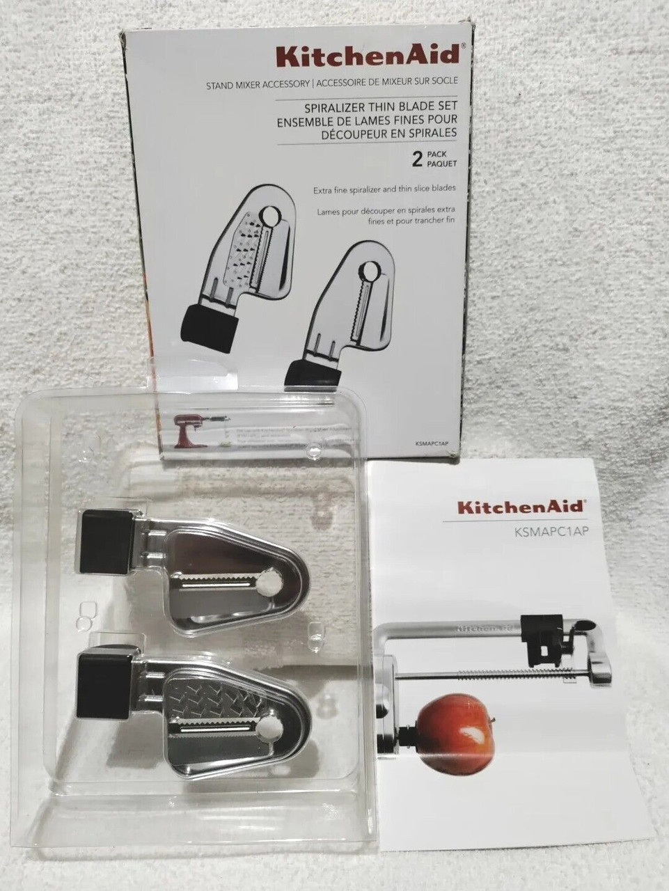 KSMAPC1AP by KitchenAid - Spiralizer Thin Blade Set