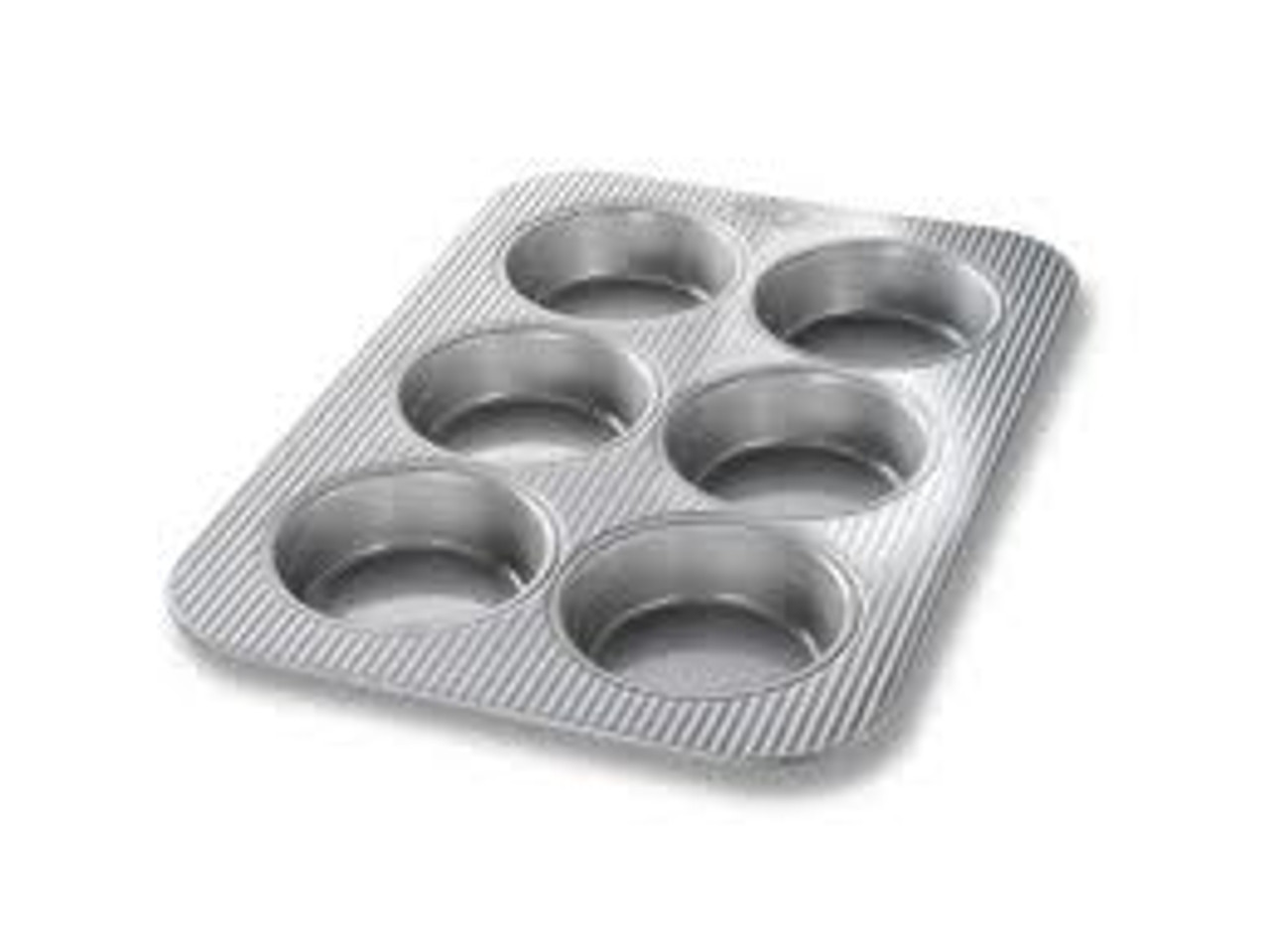 USA Pan 6 Cup Texas Muffin Pan - Vermont Kitchen Supply