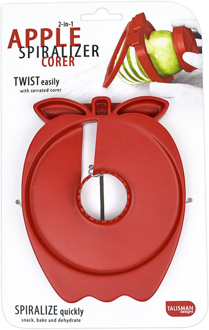 2-in-1 Apple Spiralizer Corer 