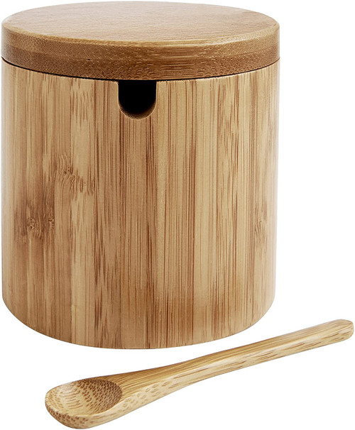 Natural Bamboo Salt Box