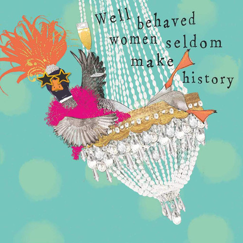 Funny Napkins - Well Behaved Women