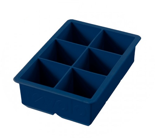 Tovolo Perfect Cube Deep Indigo Ice Tray, Set of 2