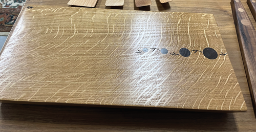 Japanese Style cutting Board Quarter Sawn Oak