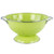 Lime enamel colander