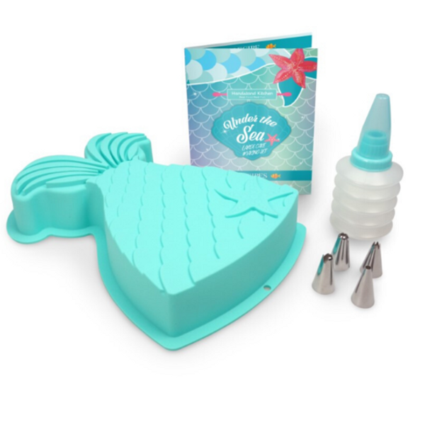 Mermaid Tail Cake Making Set