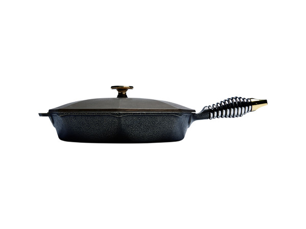 Finex Cast Iron Skillet w/Lid- 10"